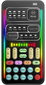 Portable Voice Changer – 8 Unique Sound Effects for Pranks & Parties