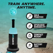 Baseball Training Mini Tee Popper – Perfect Swing Trainer for Solo Hitting Practice (Includes 1 Popper Ball)