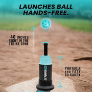 Baseball Training Mini Tee Popper – Perfect Swing Trainer for Solo Hitting Practice (Includes 1 Popper Ball)